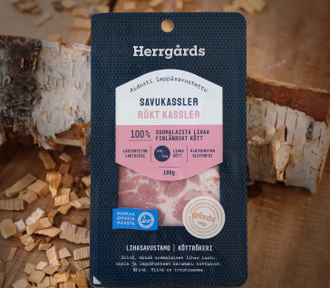 Rökt kassler, skivad image